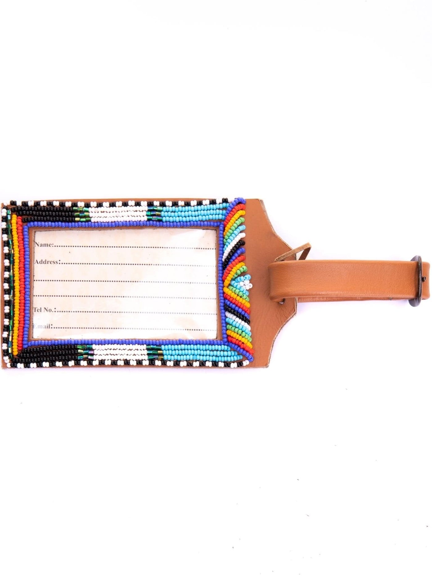 Azu Luggage Tags - Blue / Black - Shop Zetu Kenya