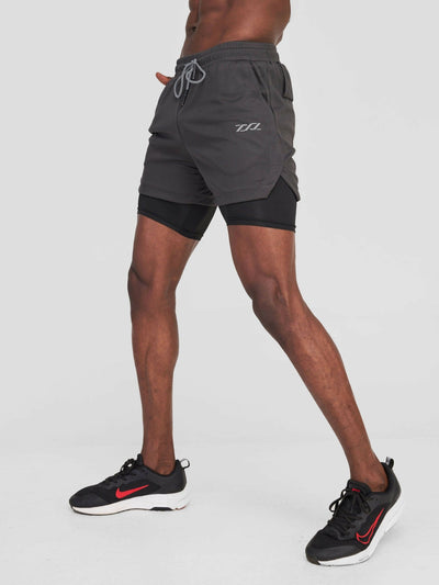 ZbyZ Fast And Free Shorts - Grey - Shopzetu