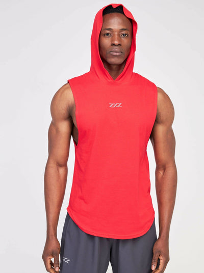 ZbyZ Make The Rules Hooded Tee - Red - Shopzetu
