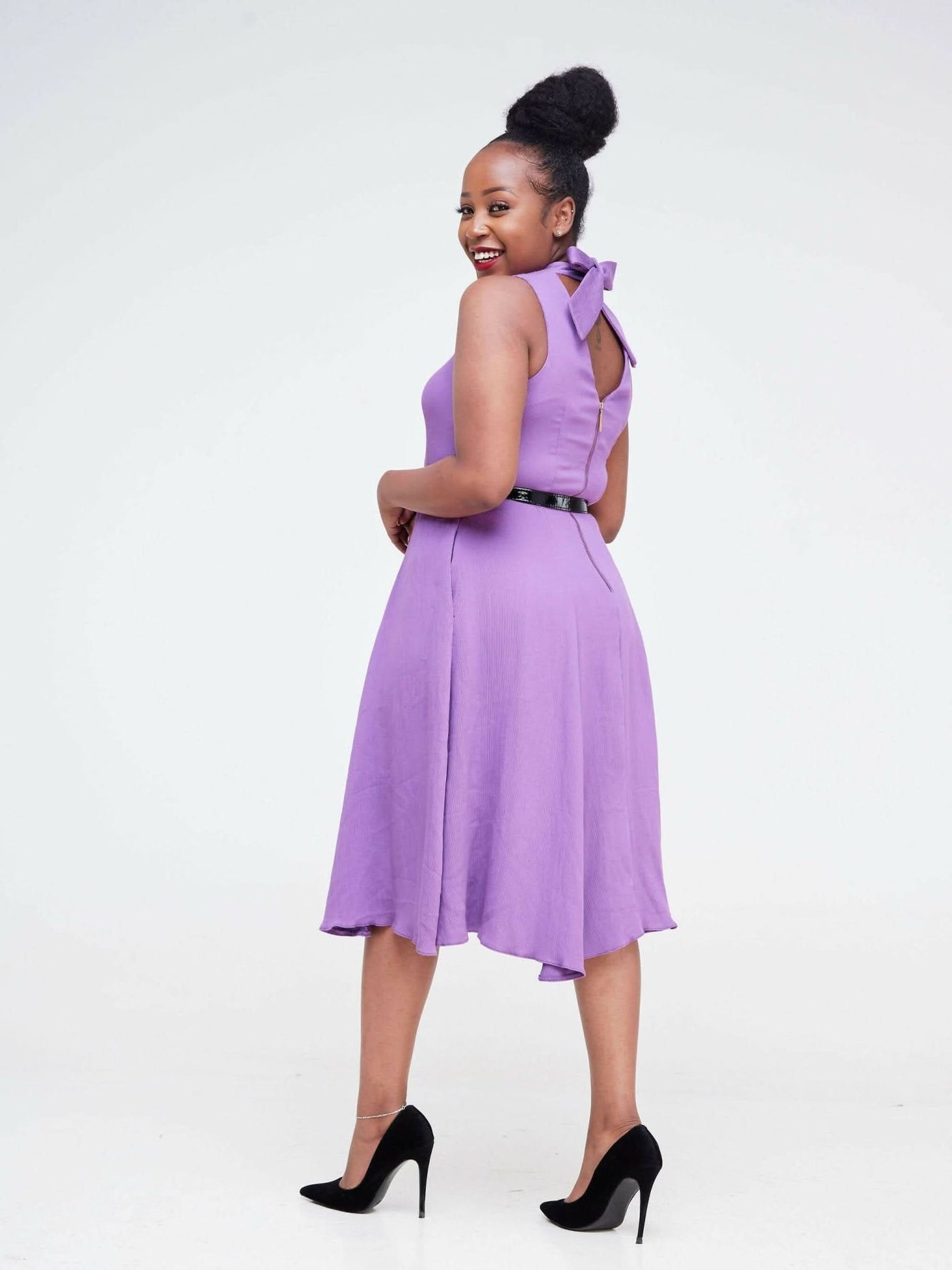 The Fashion Frenzy Skater- Purple - Shopzetu