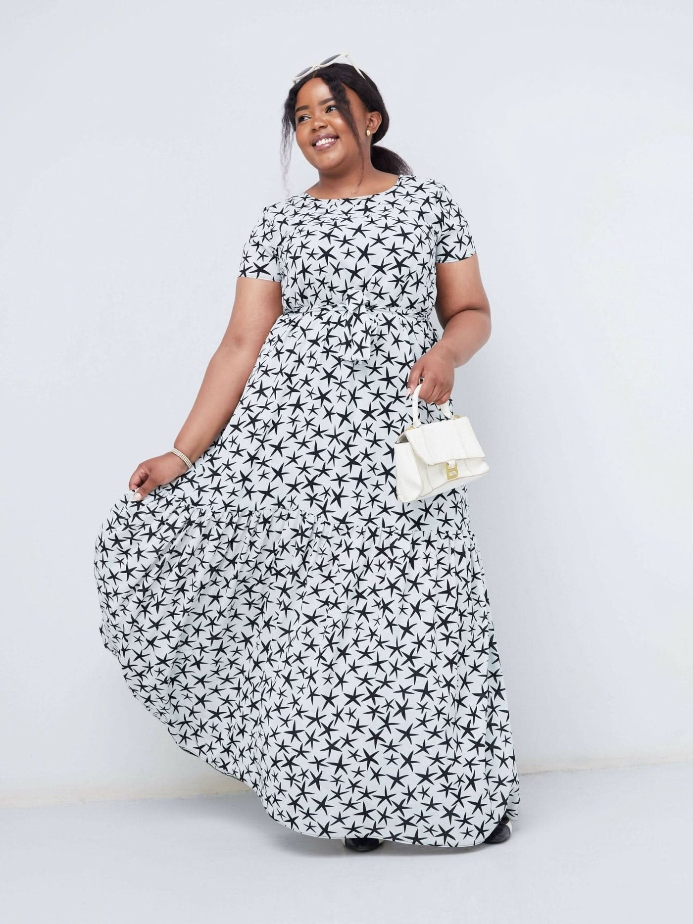 Phyls Collections Lindi Maxi Dress - Black - Shopzetu