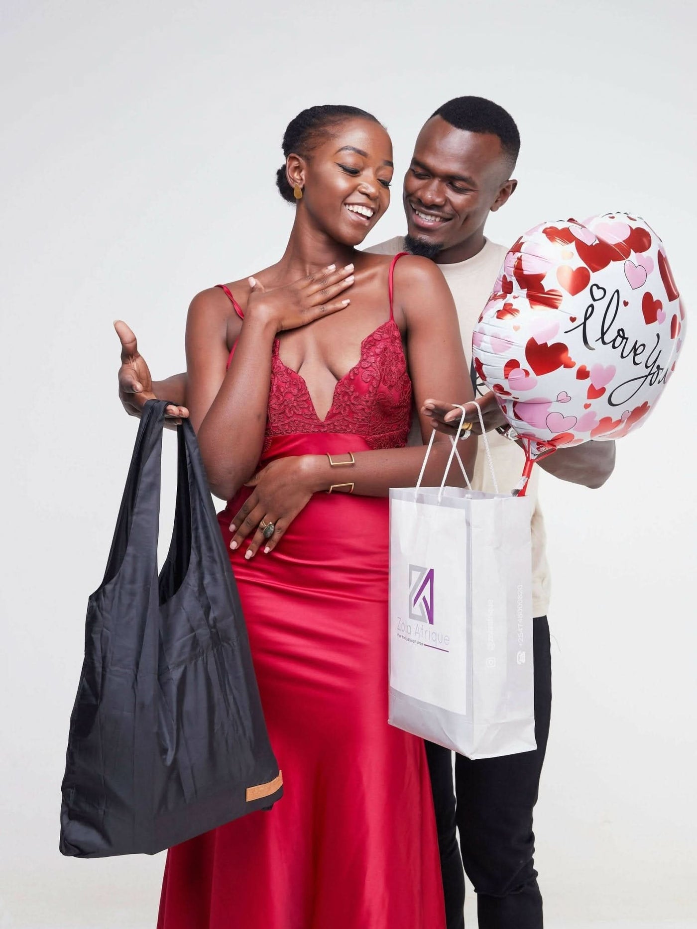 Zola Exquisite Date Night Dress - Red - Shopzetu