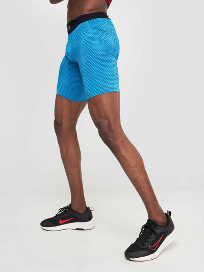 ZbyZ Do You Compression Shorts - Blue - Shopzetu