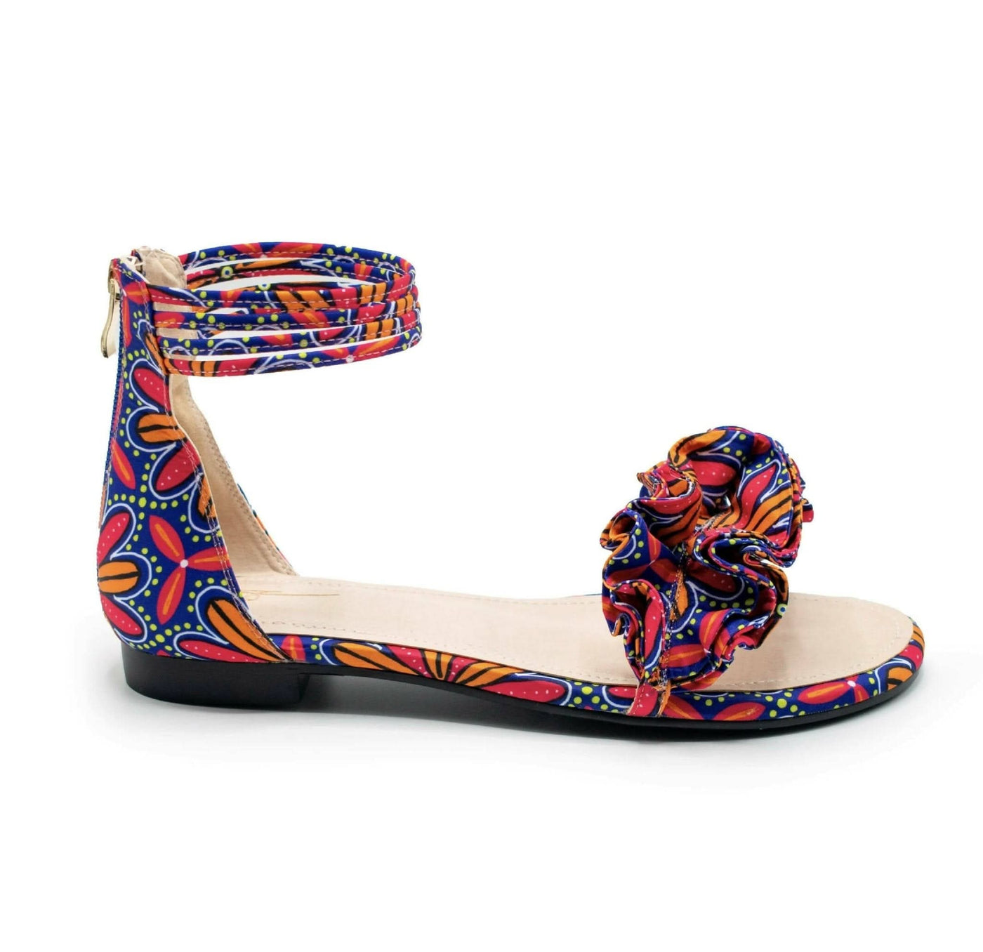 IV Amara Floral Print Sandals - Shop Zetu Kenya