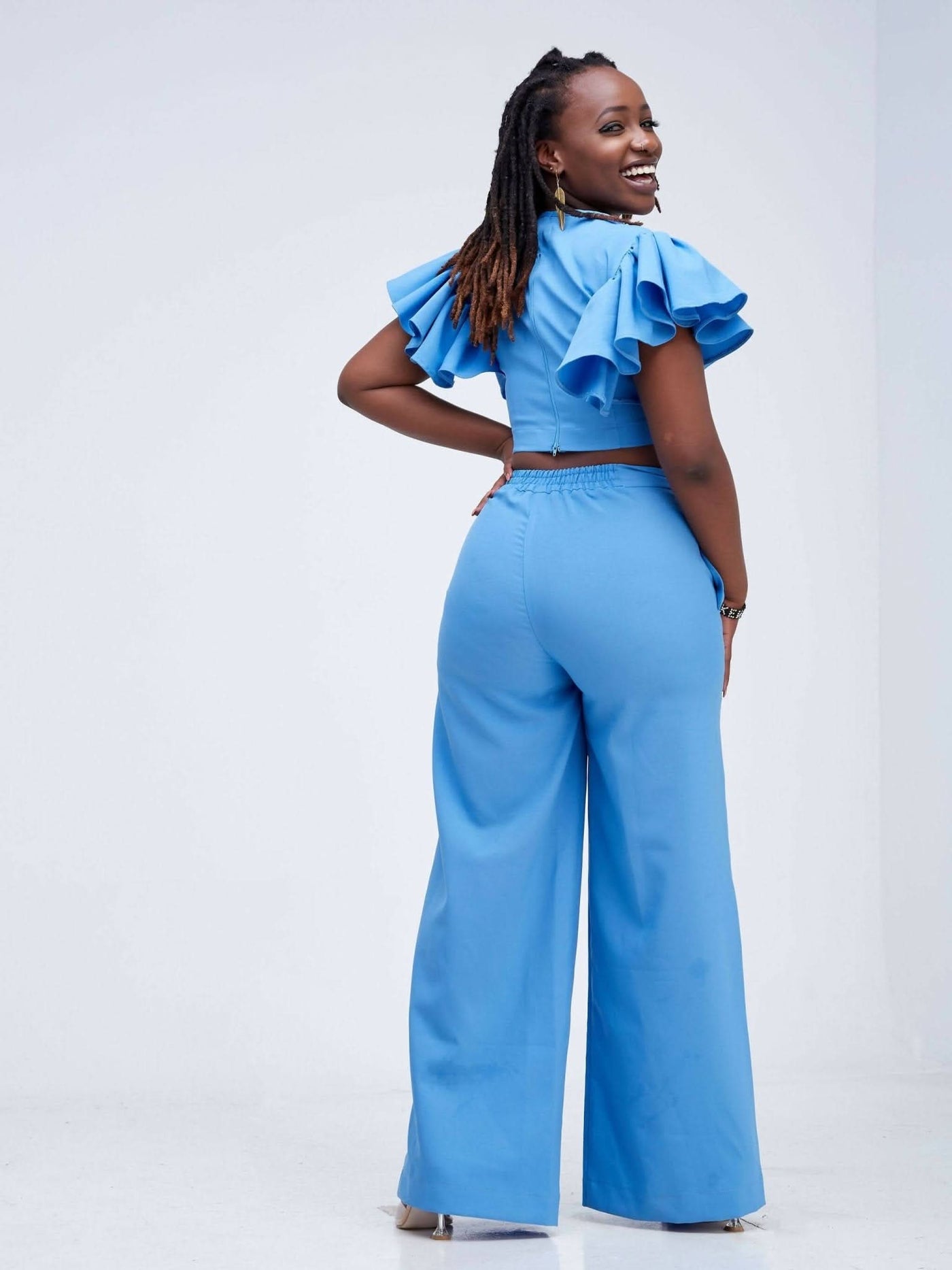 Izulu Latika Pants Only - Blue - Shopzetu