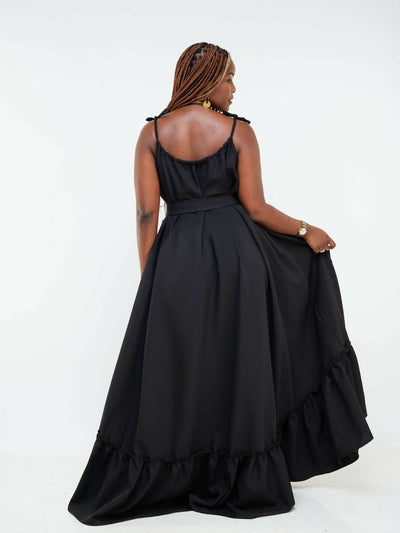 Izulu Lugard Dress - Black - Shop Zetu Kenya