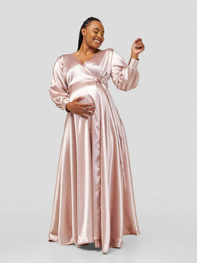 Vintlyne Bali Dress - Beige - Shopzetu