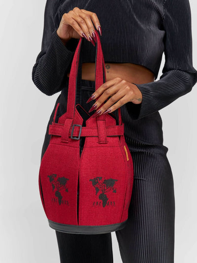 Kuldra Pineapple Spike - Maroon - Shopzetu