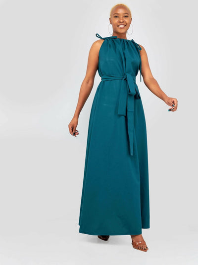 Izulu Havannah Dress - Blue - Shopzetu