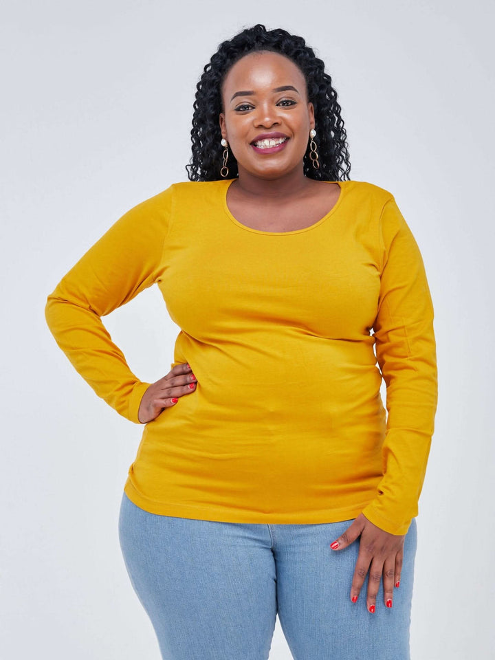 Lamazi Collections Long Sleeved - Yellow - Shop Zetu Kenya