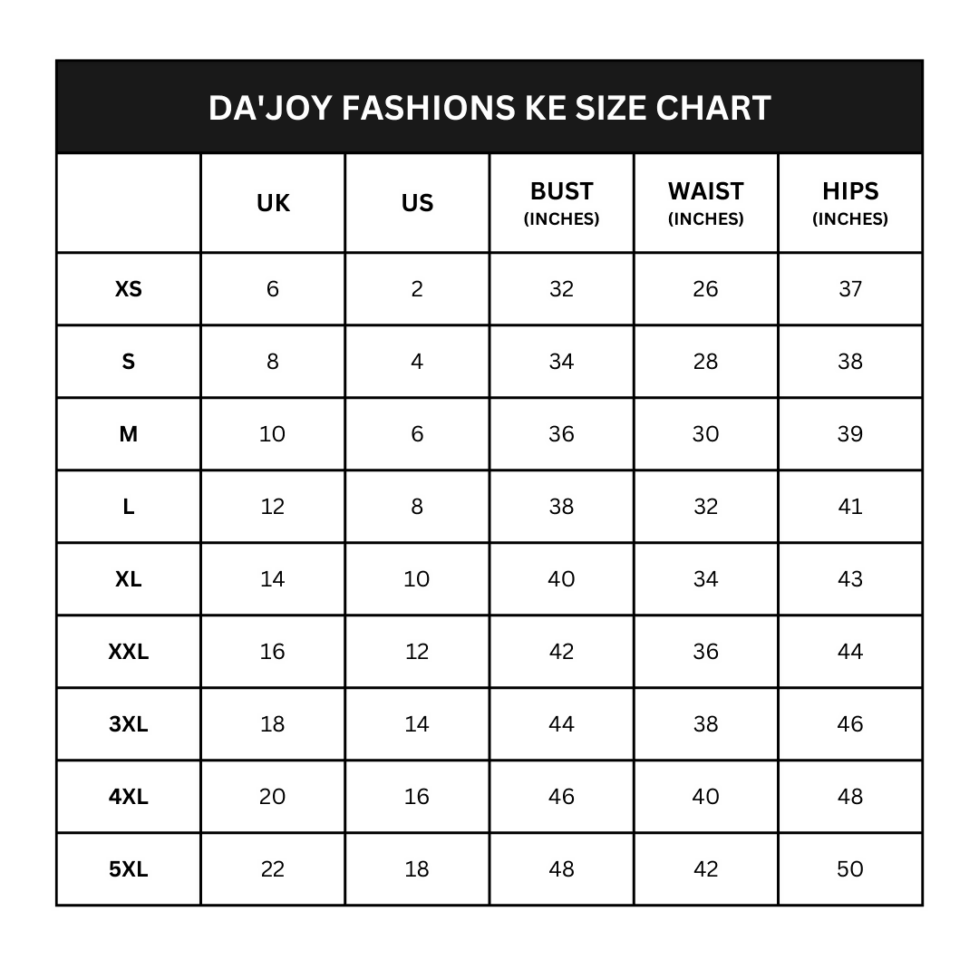 Da'joy Fashions Netal Dress - Black - Shopzetu