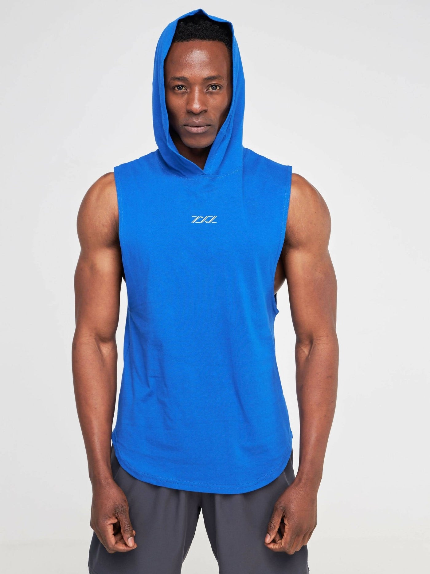 ZbyZ Make The Rules Hooded Tee - Blue - Shopzetu