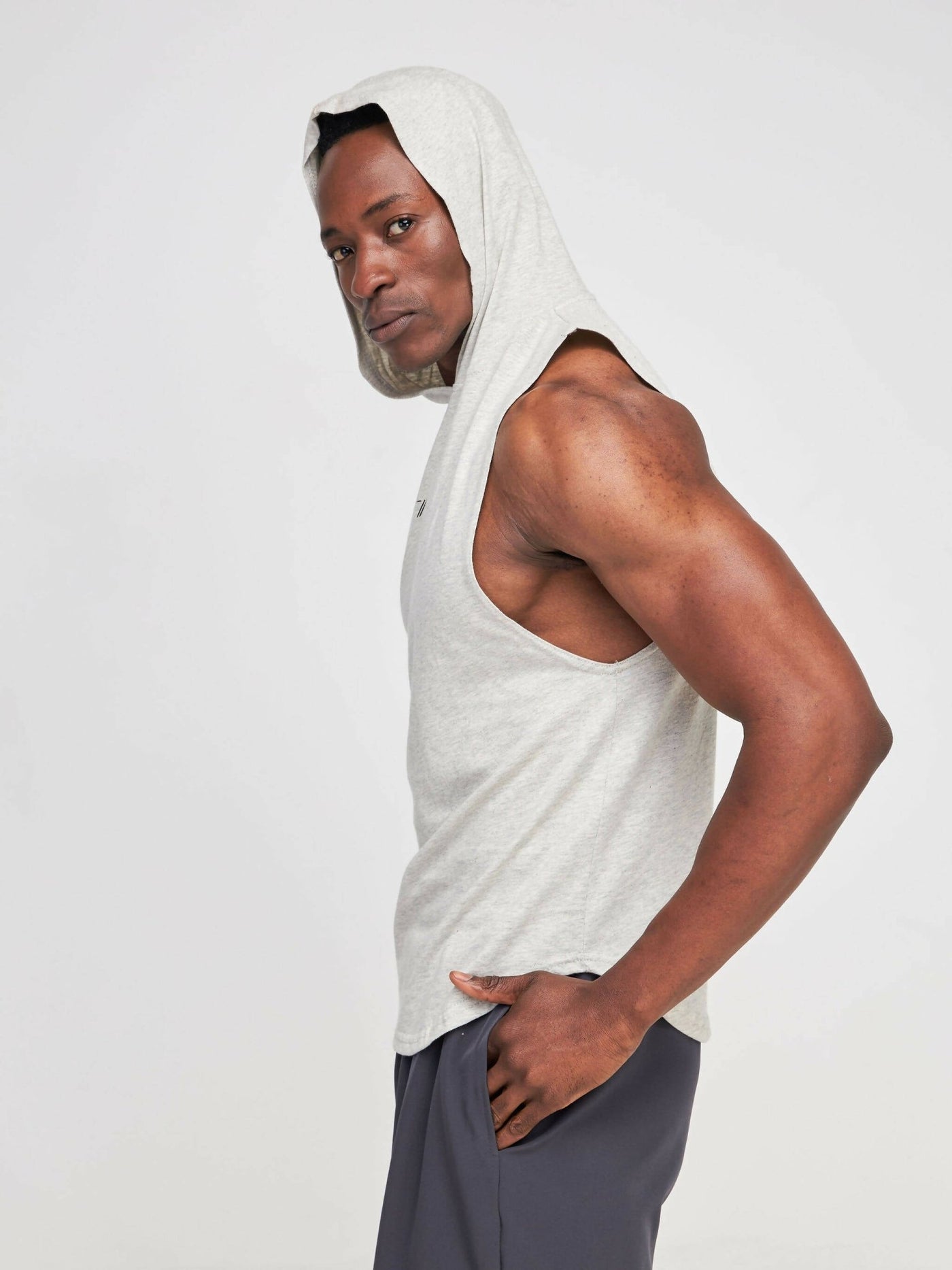 ZbyZ Make The Rules Hooded Tee - Grey - Shopzetu