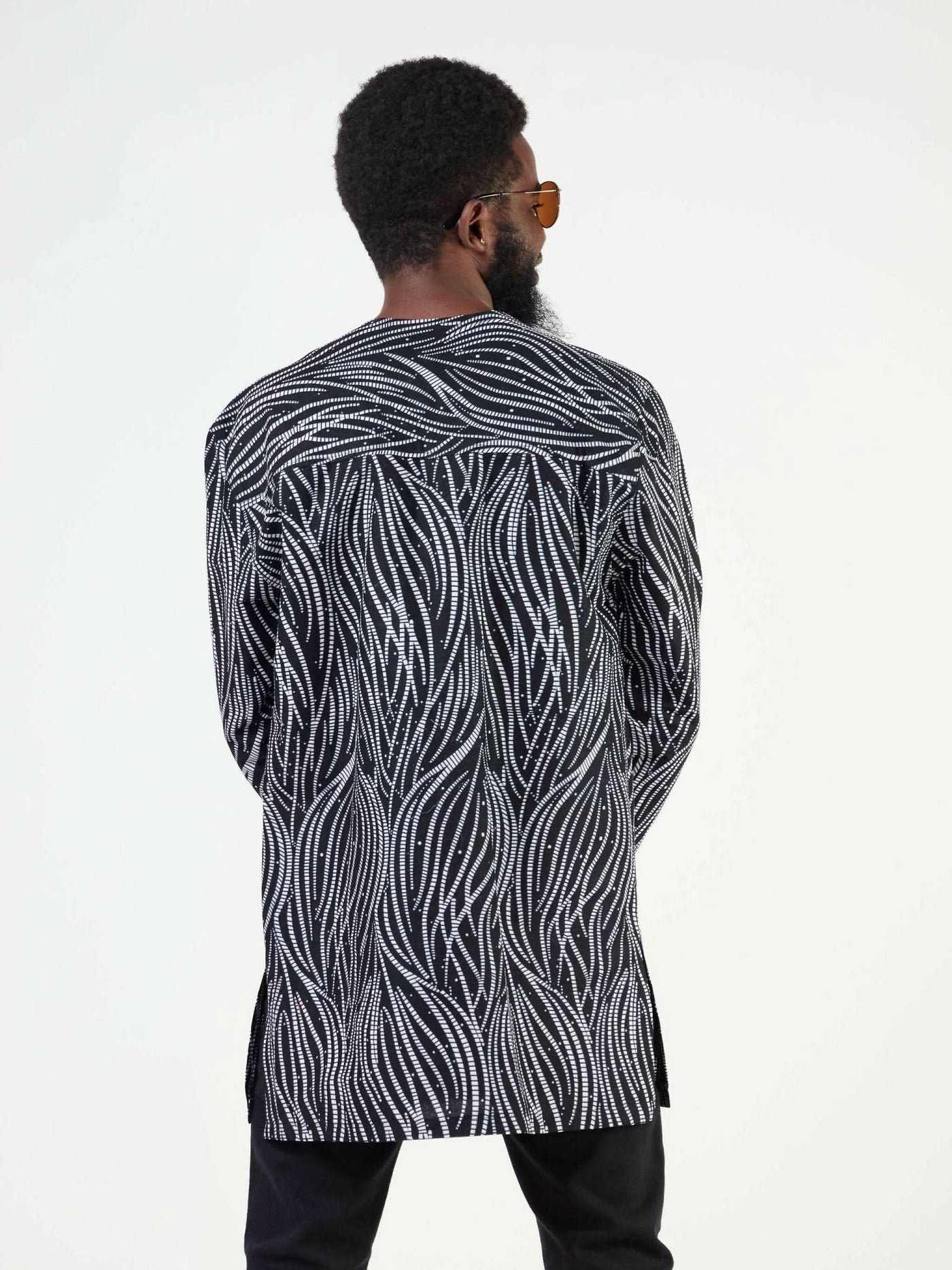 Zola Uzuntu Men's Shirt - Black - Shopzetu