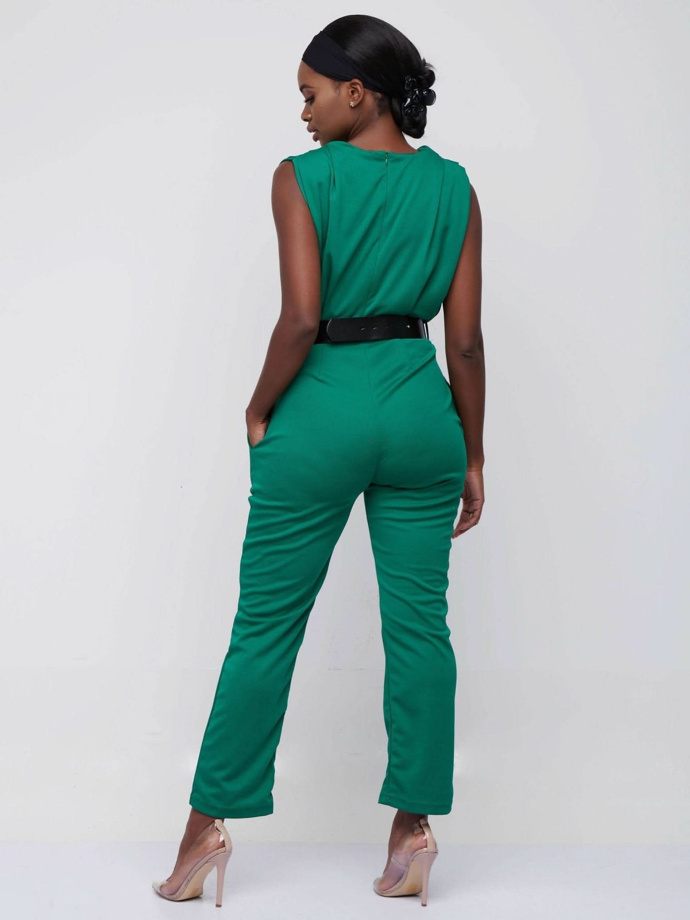 The Fashion Frenzy Inaya Jumpsuit - Green - Shop Zetu Kenya
