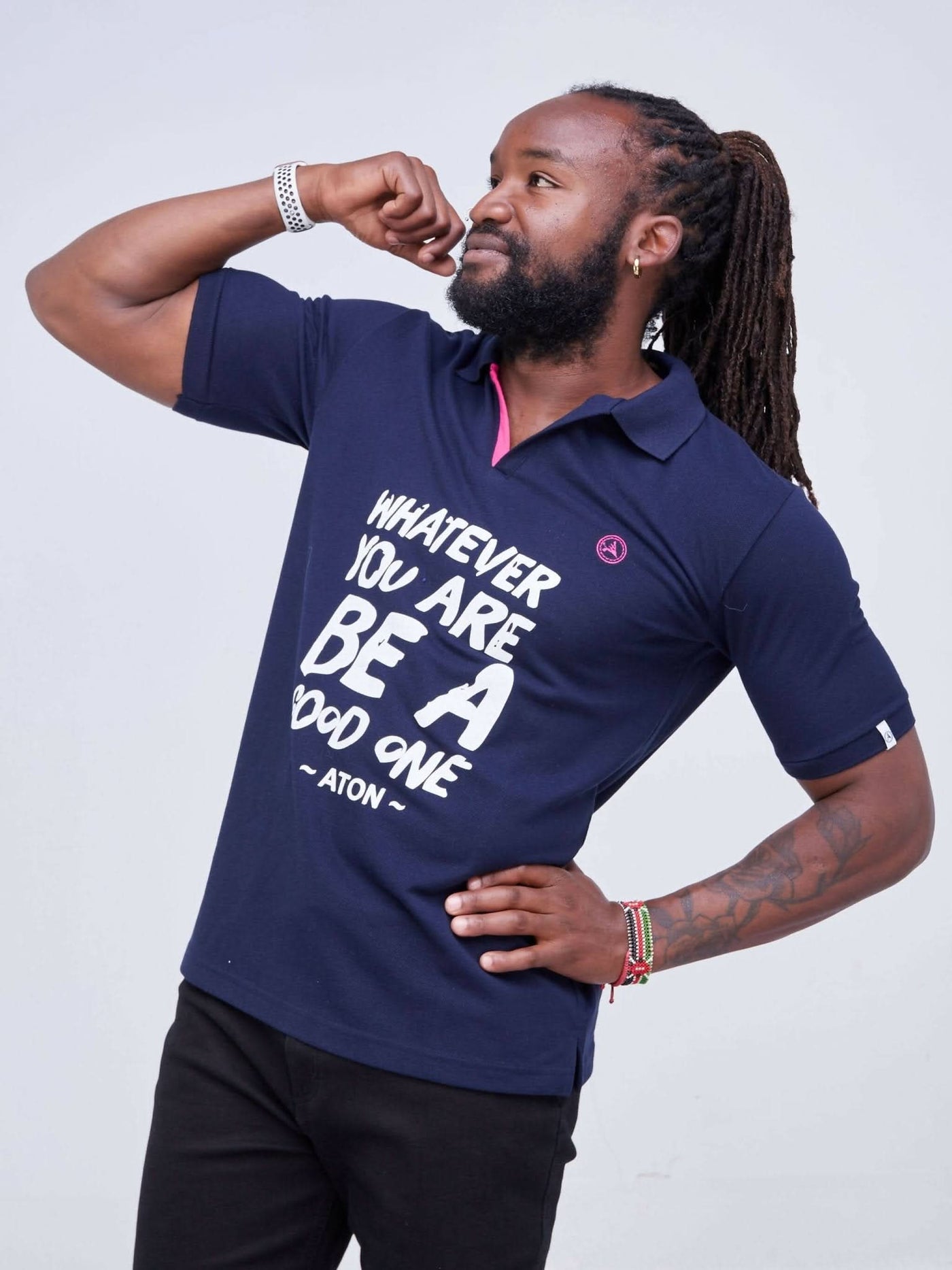 Men's Polo Shirt - Purple - Shopzetu